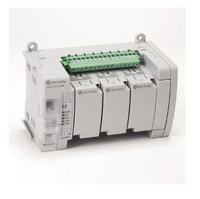 2080-LC50-24QBB PLC Программируемый логический контроллер с светодиодным дисплеем и другими функциями