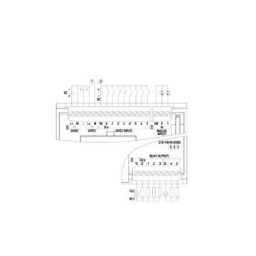 SIEMENS SIMATIC S7 1200 PLC CPU 1212C 6ES7212-1HE40-0XB0 для промышленной автоматизации