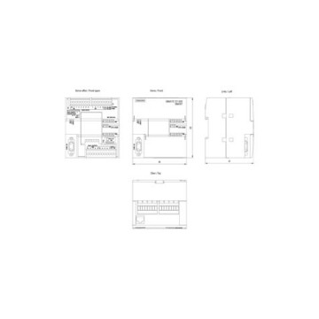 100% оригинальный SIEMENS 6ES7288-1SR20-0AA1 SIMATIC S7-200 SMART CPU SR20 CPU AC/DC/реле