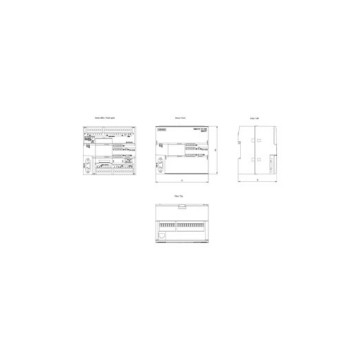 Оригинальный SIEMENS 6ES7288-1ST30-0AA1 S7-200 SMART CPU ST30 STANDARD CPU DC/DC/DC 18DI/12DO