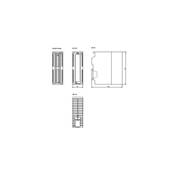 SIMATIC S7-300 PLC Аналоговый выход SM 332 Изолированный 8 AO U/I Siemens 6ES73325HF000AB0