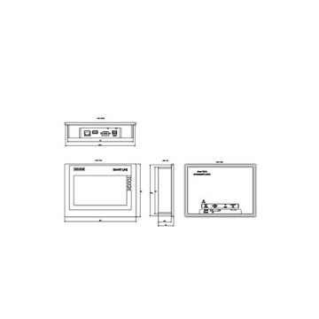 Оригинальный 6AV6648-0CC11-3AX0 SIMATIC HMI SMART 700 IE V3 SMART Panel Touch operation 7&quot; широкоэкранный TFT дисплей