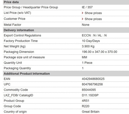 1.1кВт 60S 100% 240s Нефильтрованные 380-480В при 110% 6SL3220-1YE12-0UF0 для Siemens SINAMICS G120X