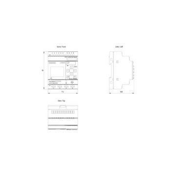 Siemens 8.3 230RCE хост-модуль 6ED10521FB080BA1 ПЛК программируемый контроллер LOGO