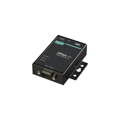 Промышленная автоматизация NPORT 5110 Порт RS-232/422/485 Сервер сетевого устройства серийного порта Стандартный интерфейс TCP/IP для MOXA