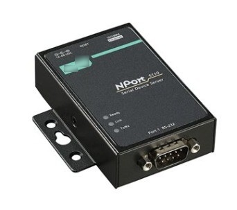 Промышленная автоматизация NPORT 5110 Порт RS-232/422/485 Сервер сетевого устройства серийного порта Стандартный интерфейс TCP/IP для MOXA