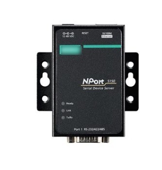 Промышленная автоматизация NPORT 5110 Порт RS-232/422/485 Сервер сетевого устройства серийного порта Стандартный интерфейс TCP/IP для MOXA