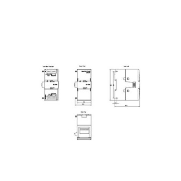 100% оригинальный SIMATIC S7-200 SMART Digital Output SM DT08 8 DO 24 V постоянный транзистор 0,75A