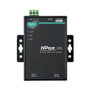 2 PORT 5230 Порт RS-232/422/485 Сервер сетевого устройства серийного порта для MOXA
