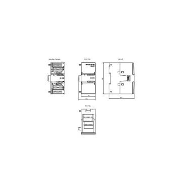 SIMATIC S7-200 SMART Цифровой вход EM DI16 16 DI 24V постоянный ток