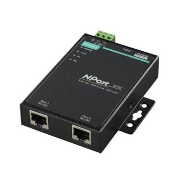 MOXA NPORT 5232 2 Порт RS-232/422/485 Сервер сетевого устройства серийного порта для оплаты Paypal