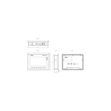 100% оригинальный SIMATIC touch для Siemens HMI KTP700 базовая версия DP тонкая панель 6AV21232GA030AX0
