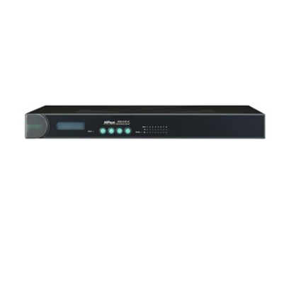 Легкий для MOXA 8 и 16 портов RS-232/422/485 Rack-монтируемый серийный сервер для профессионалов