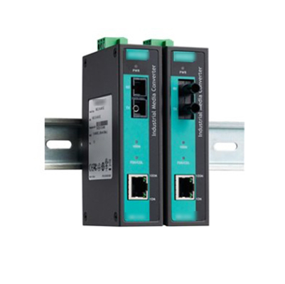 MOXA IMC-21A-M-ST Промышленный класс 10/100BaseT X до 100BaseFX Фотоконвертер для MOXA