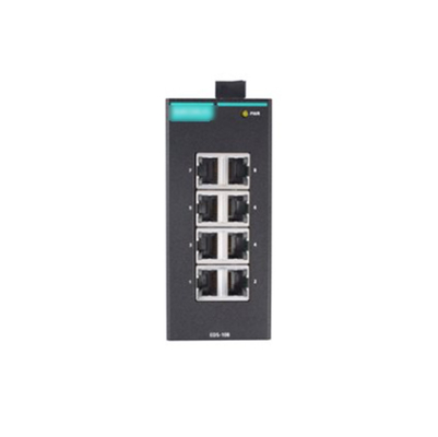 EDS-108 8-портовый неуправляемый коммутатор Ethernet для монтажа руководства промышленной автоматизации MOXA