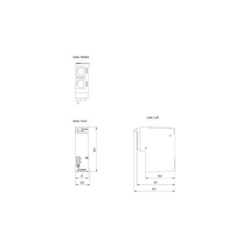 ET 200SP Автобусный адаптер Коммуникационный интерфейс Другой MODULE 6ES71936AR000AA0 BA 2XRJ45