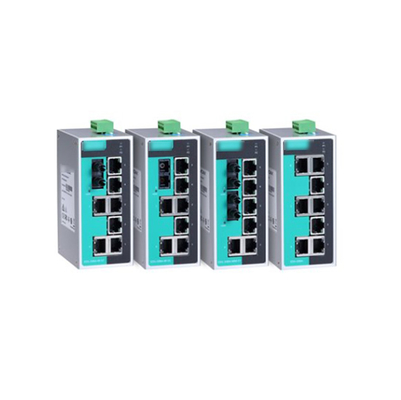 EDS-208A серии 8-портный неуправляемый промышленный коммутатор Ethernet с избыточным двойным питанием