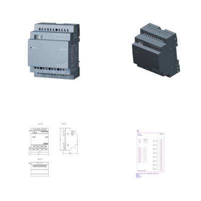 LOGO 6ED1052-2HB08-0BA1 24RCEO SV/E/A 24V DC/24V AC 6ED10522HB080BA1 Siemens Оригинальный