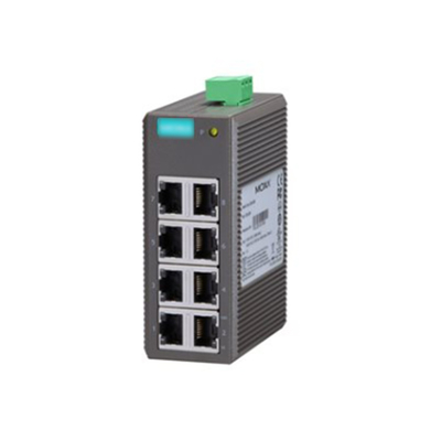 EDS-208 8-портный неуправляемый коммутатор Ethernet начального уровня для аксессуаров для газовых горелки MOXA