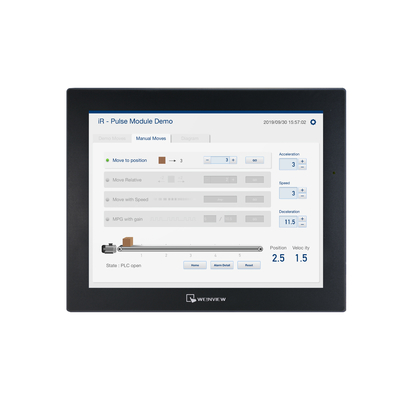 Siemens 10.1' WVA LED HMI Quad-core RISC CPU CMT1107X для продукта автоматизации WEINVIEW
