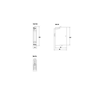 ET 200S 24-48V DC 24-230V AC PM-E Модули питания с диагностикой и предохранителем 6ES7138-4CB11-0AB0