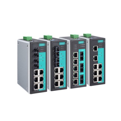 EDS-408A-MM-SC 8-портный управляемый промышленный коммутатор Ethernet для приложений начального уровня
