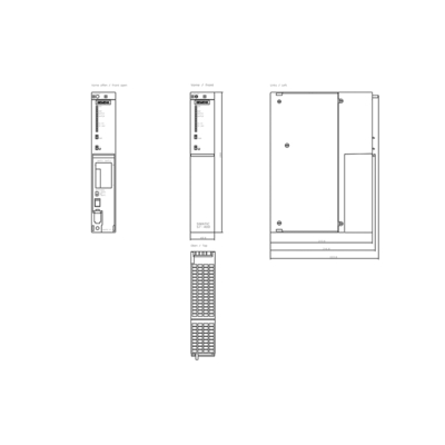 Siemens PLC S7-400 Модуль PS 405 10 А для FOB Термин доставки Автоматизация промышленности