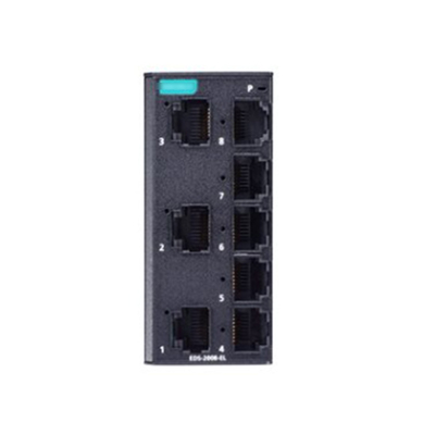 8-портовый коммутатор Ethernet серии EDS-2008-EL для промышленного компьютерного аксессуара