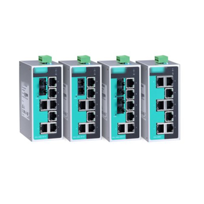 MOXA EDS-208A 8-портный неуправляемый промышленный коммутатор Ethernet с корпусом из алюминия IP30