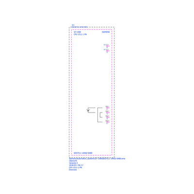 SIMATIC S7-1500 Серия CPU 1511-1 PN 6ES7511-1AK02-0AB0 Промышленный контроллер для Siemens