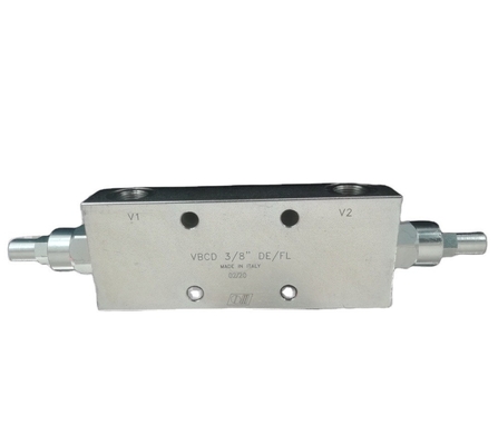 VBCD 3/8&quot; DE/FL Сверхцентральные клапаны Противобалансовый клапан для максимального давления 350 бар