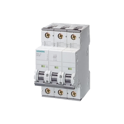 5SY7313-8CC Миниатюрный выключатель 400V 15kA 3-польный D 13A SENTRON Для применения