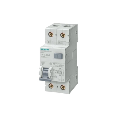 Siemens низковольтный распределительный выключатель FI/LS AC 30MA 1 N-P C6 4.5KA5SU1353-1KK06