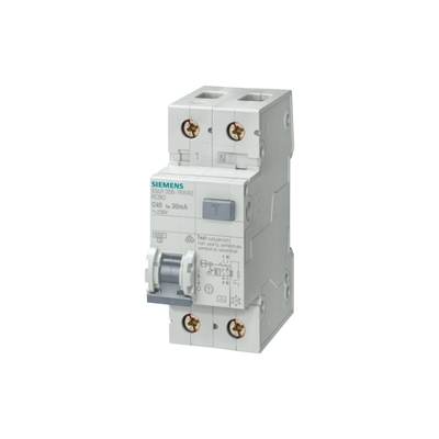 Siemens 5SU1353-1KK16 FI/LS AC 30MA 1 N-P C16 4.5KA Комбинация переключателя остаточного тока MCB