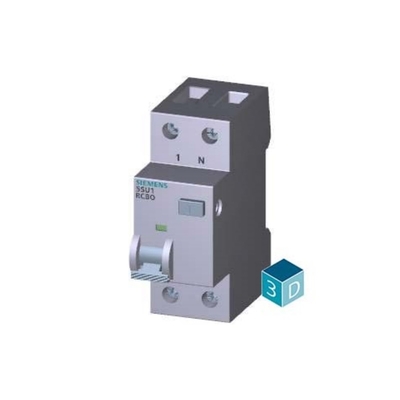 Siemens 5SU1353-1KK16 FI/LS AC 30MA 1 N-P C16 4.5KA Комбинация переключателя остаточного тока MCB