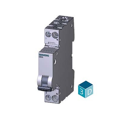 Компактный выключатель защиты от остаточного тока 1P N типа AC 30 mA 5SV9313-1CN25 для Siemens