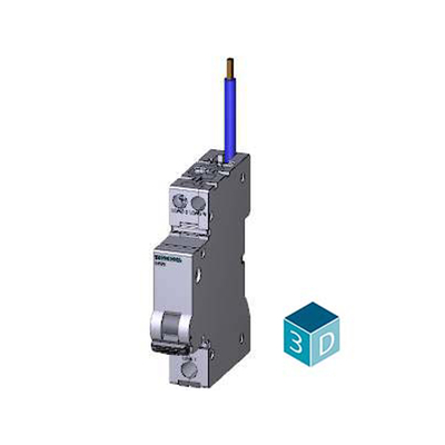 Компактный выключатель защиты от остаточного тока 1P N типа AC 30 mA 5SV9313-1CN25 для Siemens