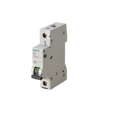 Siemens 5SN6110-7CN 230/400V 6kA однопольный выключатель C 10 A Чистая масса кг 0,261 кг
