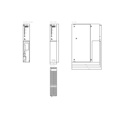 ПЛК программируемый контроллер SIMATIC S7-400 PS 405 10A 6ES7405-0KA02-0AA0 для Siemens