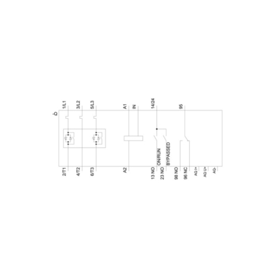 Siemens 3RW50556AB14 Мягкий стартер 200-480V 143A 110-250V Терминалы винтовых контактов аналогового выхода