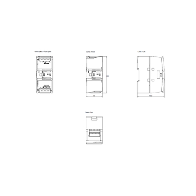 Брендовый модуль расширения ПЛК SIMATIC S7-1200 SM 1221 для Siemens Automation Industrial