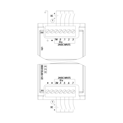 Брендовый модуль расширения ПЛК SIMATIC S7-1200 SM 1221 для Siemens Automation Industrial