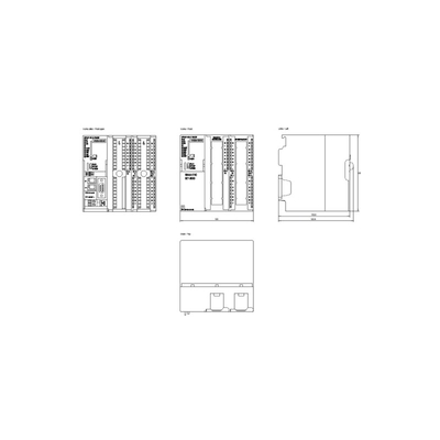 6ES7314-6EH04-0AB0 Оригинальная упаковка Siemens PLC S7-300 CPU 314C-2PN/DP Память другие