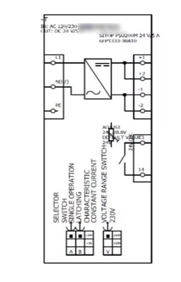 Память Другие SITOP PSU200M Источник питания однофазный и двуфазный DC 24V/5A 6EP1333-3BA10