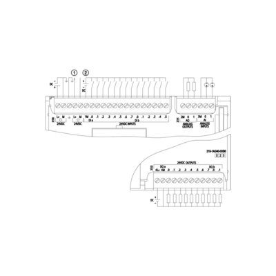 6ES7215-1AG40-0XB0 SIMATIC S7-1200 CPU 1215C компактный процессор DC/DC/DC 2 порта PROFINET