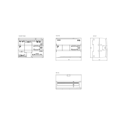 6ES7215-1AG40-0XB0 SIMATIC S7-1200 CPU 1215C компактный процессор DC/DC/DC 2 порта PROFINET