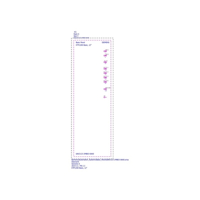 SIMATIC HMI KTP1200 Базовая панель Ключ/прикосновение 12&quot; TFT дисплей 100% оригинальный