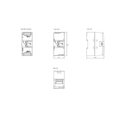 SIMATIC S7-1200 Цифровой вход SM 1221 8 DI 24 V постоянный потолок/источник PLC 6ES7221-1BF32-0XB0