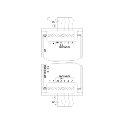 SIMATIC S7-1200 Цифровой вход SM 1221 8 DI 24 V постоянный потолок/источник PLC 6ES7221-1BF32-0XB0