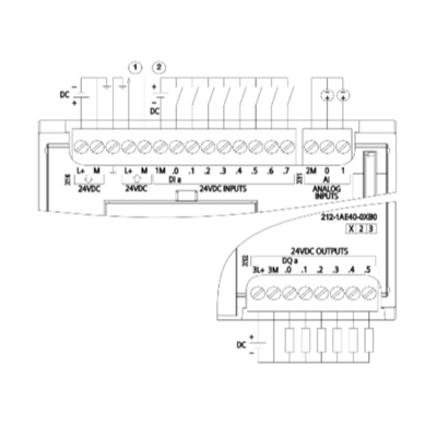 SIMATIC S7-1200 CPU 1212C компактный CPU DC/DC/DC 6ES7212-1AE40-0XB0 в оригинальной упаковке